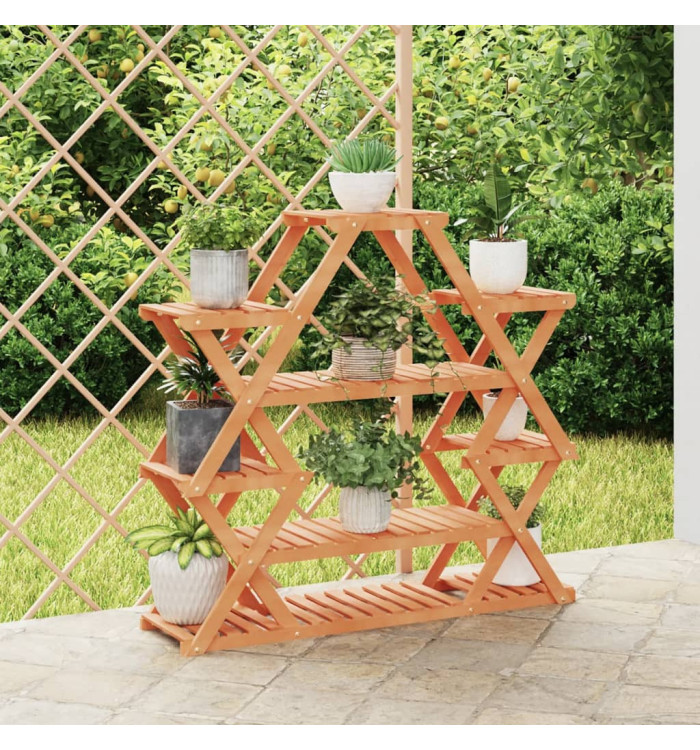 Support à fleurs 110x25x105 cm bois massif de sapin | Mobilier & Déco