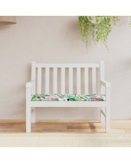 Coussin de banc de jardin multicolore 120x50x4 cm tissu oxford | Mobilier & Déco