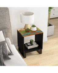 Table basse 40x31x46 cm Bois de récupération et d'ingénierie | Mobilier & Déco