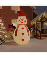 Bonhomme de neige gonflable avec LED 360 cm | Mobilier & Déco