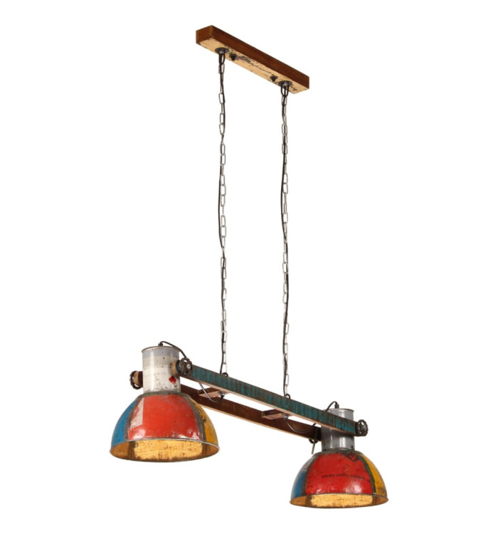 Lampe suspendue industrielle 25 W Multicolore 111 cm E27 | Mobilier & Déco