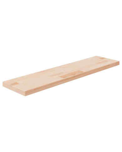 Panneau d'étagère 80x20x2,5 cm Bois de chêne massif non traité | Mobilier & Déco