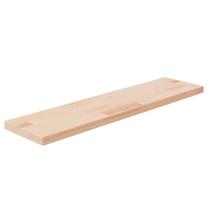 Panneau d'étagère 80x20x2,5 cm Bois de chêne massif non traité | Mobilier & Déco