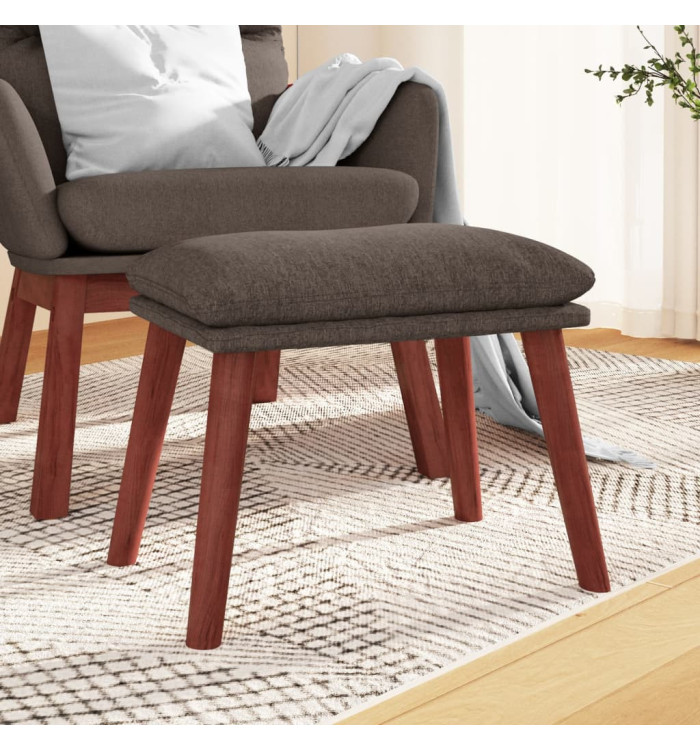 Repose-pied Taupe 45x29,5x35 cm Tissu | Mobilier & Déco