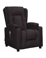 Fauteuil de massage Noir Similicuir | Mobilier & Déco