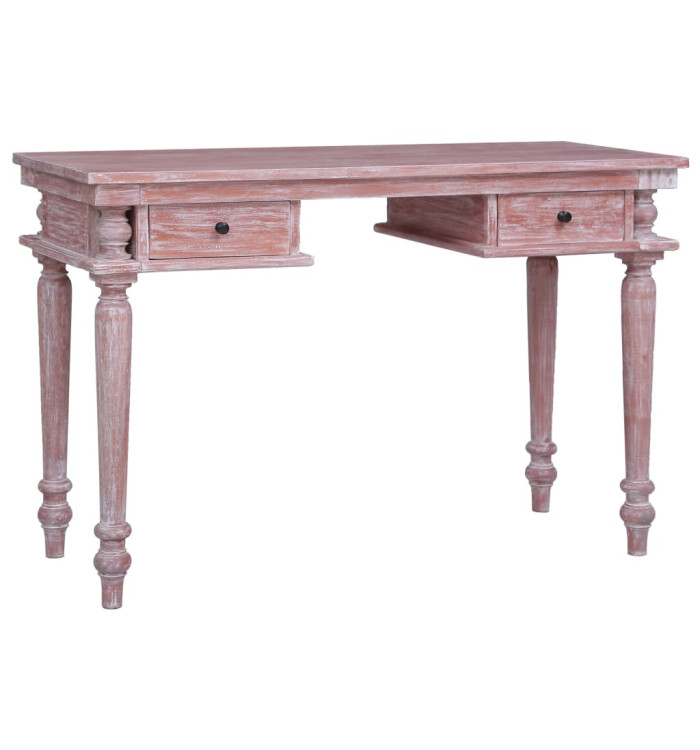 Bureau 115x50x78 cm Bois d'acajou massif | Mobilier & Déco