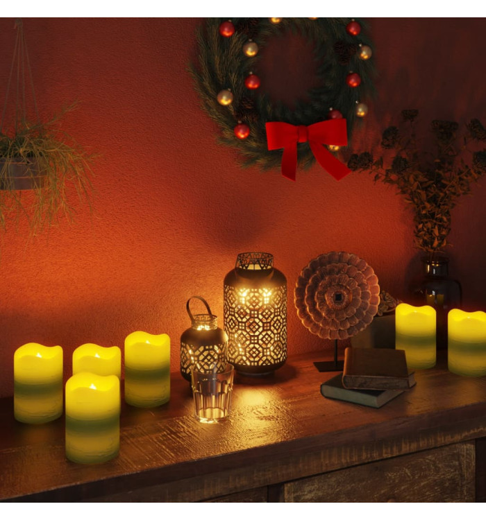 Bougies à LED sans flamme 24 pcs avec télécommande Blanc chaud | Mobilier & Déco