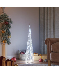 Cône lumineux décoratif à LED Acrylique Blanc froid 90 cm | Mobilier & Déco