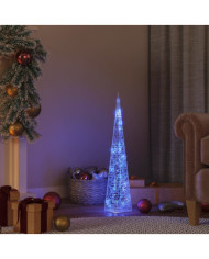 Cône lumineux décoratif à LED Acrylique Bleu 60 cm | Mobilier & Déco