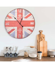 Horloge murale vintage Royaume-Uni 60 cm | Mobilier & Déco