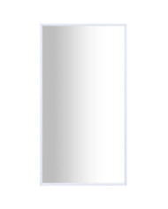 Miroir Blanc 100x60 cm | Mobilier & Déco