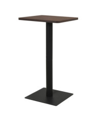 Table de bistro Cendre foncé 50x50x107 cm | Mobilier & Déco