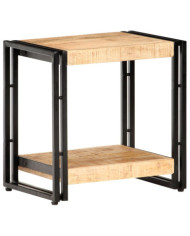Table d'appoint 40x30x40 cm Bois de manguier brut | Mobilier & Déco