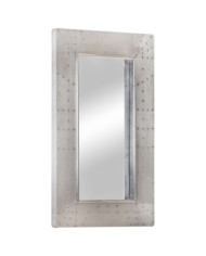 Miroir de style aviation 80x50 cm Métal | Mobilier & Déco