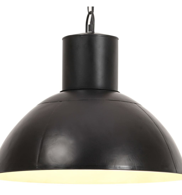 Lampe suspendue 25 W Noir Rond 48 cm E27 | Mobilier & Déco