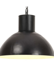 Lampe suspendue 25 W Noir Rond 48 cm E27 | Mobilier & Déco