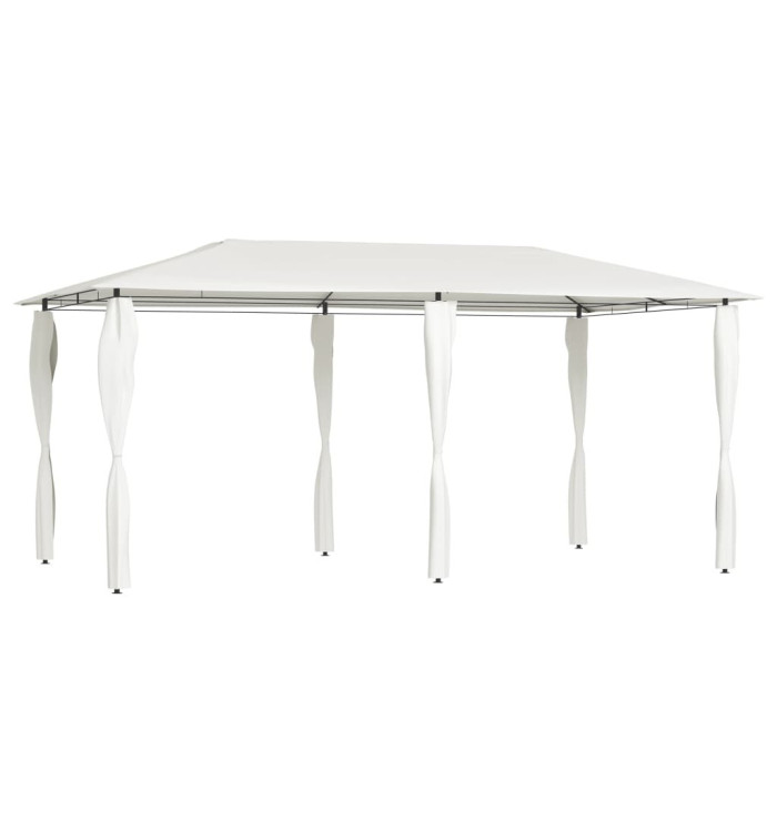 Belvédère avec revêtement de poteaux 2,98x5,3x2,59 m 160 g/m² | Mobilier & Déco