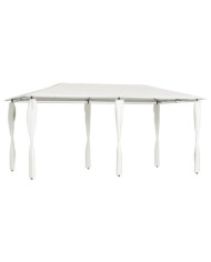 Belvédère avec revêtement de poteaux 2,98x5,3x2,59 m 160 g/m² | Mobilier & Déco