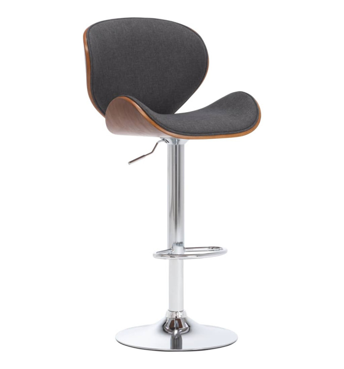 Tabouret de bar Gris Tissu | Mobilier & Déco