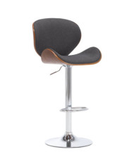 Tabouret de bar Gris Tissu | Mobilier & Déco