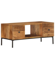 Table basse 90x45x40 cm Bois de manguier massif | Mobilier & Déco