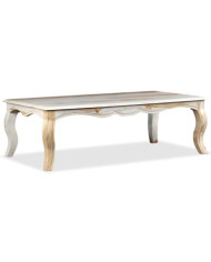 Table basse Bois massif 110x60x35 cm | Mobilier & Déco