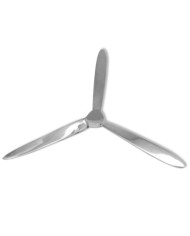 Hélice murale Aluminium Argenté 70 cm | Mobilier & Déco