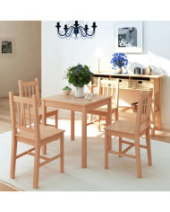 Ensemble de salle à manger 5 pièces Pinède | Mobilier & Déco