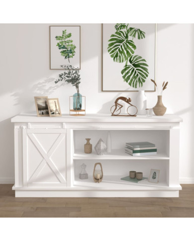 Kit mini de porte d'armoire coulissante Acier au carbone 200 cm | Mobilier & Déco