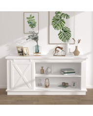 Kit mini de porte d'armoire coulissante Acier au carbone 200 cm | Mobilier & Déco