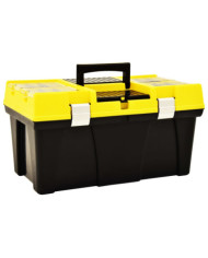 Boîte à outils Plastique 595x337x316 mm Jaune | Mobilier & Déco