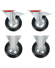 Roulettes 4 pcs 160 mm | Mobilier & Déco