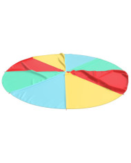 Parachute de jeu pour enfants Ø3,5 m tissu | Mobilier & Déco