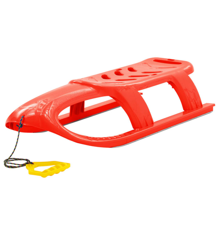 Traîneau pour enfants Rouge 102,5x40x23 cm Polypropylène | Mobilier & Déco