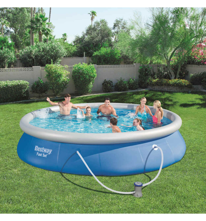 Bestway Ensemble de piscine Fast Set 457 x 84 cm 57313 | Mobilier & Déco