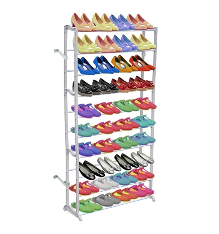 Porte-chaussures / Étagère à chaussures avec 10 étages | Mobilier & Déco