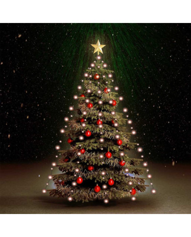 Guirlande lumineuse d'arbre de Noël avec 180 LED 180 cm | Mobilier & Déco