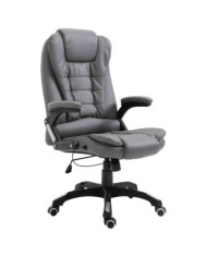 Chaise de bureau Anthracite Similicuir | Mobilier & Déco