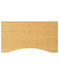 Dessus de bureau 100x60x4 cm bambou | Mobilier & Déco
