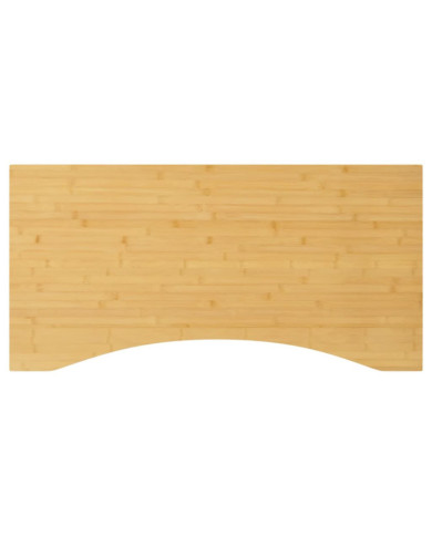 Dessus de bureau 100x50x2,5 cm bambou | Mobilier & Déco