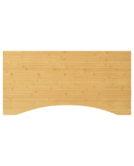 Dessus de bureau 100x50x2,5 cm bambou | Mobilier & Déco