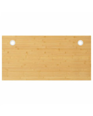 Dessus de bureau 80x40x2,5 cm bambou | Mobilier & Déco