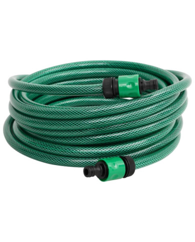 Tuyau de piscine vert 50 m PVC | Mobilier & Déco
