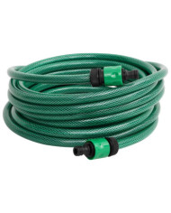 Tuyau de piscine vert 50 m PVC | Mobilier & Déco