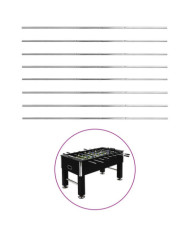 Tiges de baby-foot 8 pcs 15,9 mm | Mobilier & Déco