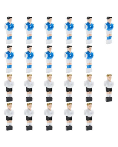 Joueurs de baby-foot pour tige de 15,9 mm 22 pcs | Mobilier & Déco