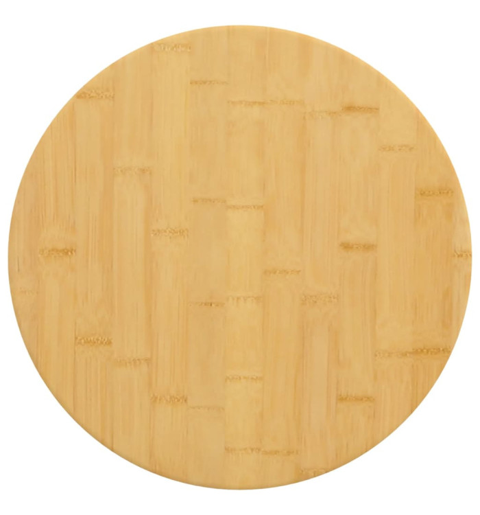 Dessus de table Ø40x2,5 cm bambou | Mobilier & Déco