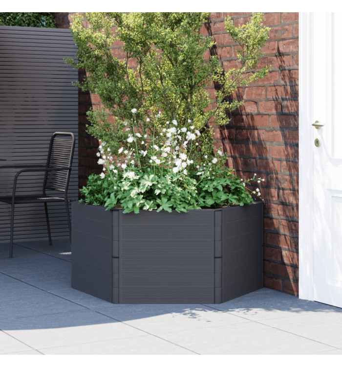 Jardinière anthracite PP | Mobilier & Déco