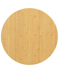 Dessus de table Ø90x4 cm bambou | Mobilier & Déco