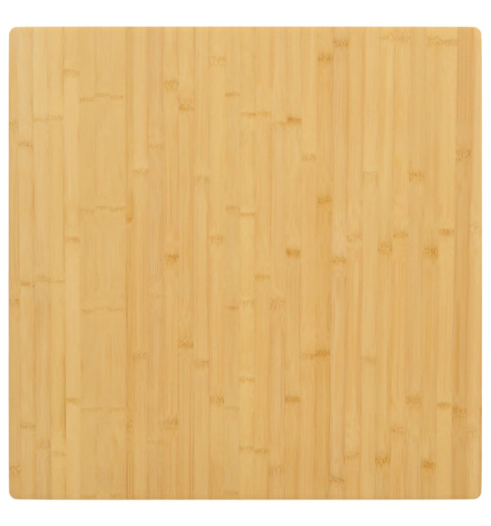 Dessus de table 80x80x2,5 cm bambou | Mobilier & Déco